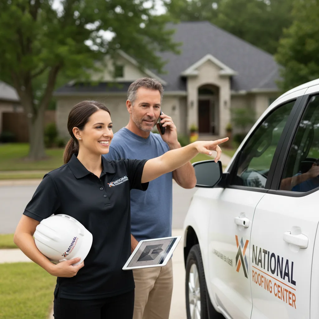 National Roofing Center customer support in Clancy